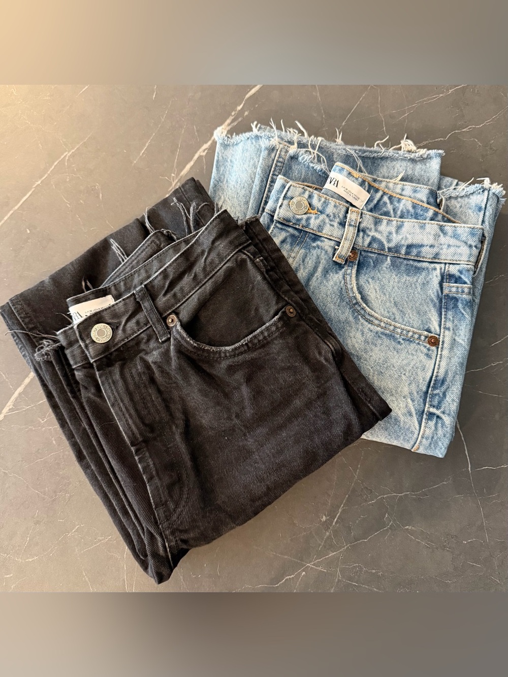 Zara Wide Leg Jeans x2